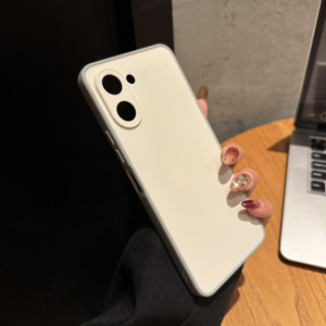 เคสกันกระแทกแบบไฮบริด TPU PC สีพื้น 6 สี ลายวิวเมือง ไม่มีขอบ สำหรับ Realme GT 7 Pro 13 Pro Plus Note 60 ผิวสัมผัสนุ่มแบบด้าน - Product Image 5