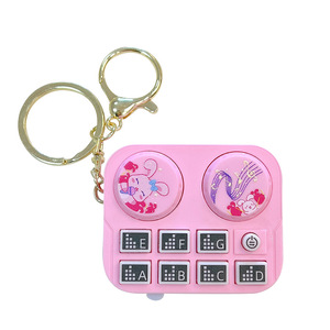 Mini nhạc cụ Keychain động vật đĩa máy nghe nhạc trẻ em Đồ chơi Keychain - Product Image 2