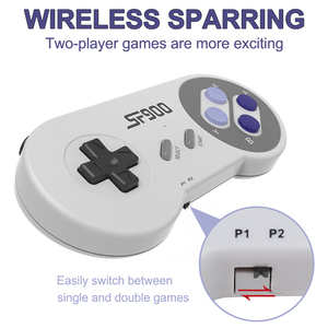 Sf900 Retro 16-bit trò chơi Stick Dual Player Gamepad cho lên đến 5000 không dây <span class=keywords><strong>NES</strong></span>/SNES trò chơi video TV Trò chơi giao diện điều khiển - Product Image 3