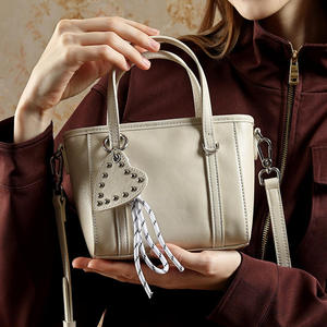 AndoBag - Bolso de Mano de Cuero Vacuno Genuino, Nuevo, Tipo Bandolera, para Mujer, para el Trabajo Diario - Product Image 1
