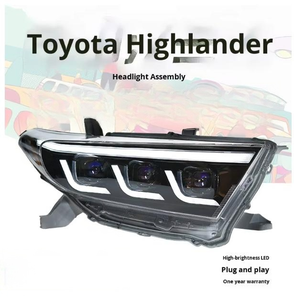 도요타 하이랜더용 LED 헤드라이트 어셈블리 주간 주행등 및 순차적 방향 지시등 포함 - Product Image 6