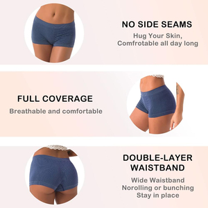 Daily Wear and Custom Bulk Orders Breathable <b>Ladies</b> <b>Boxer</b> Women's Soft Cotton <b>Boxer</b> Shorts Underwear for Comfortable - Product Image 3