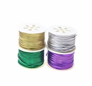 Cordones Elásticos Brillantes de Colores Más Vendidos con Acabado Recubierto para Bolsos, Prendas, Zapatos y Textiles para el Hogar - Product Image 2
