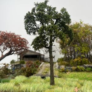 हो n O1:64 स्केल मॉडल ट्री, अल्ट्रा-यथार्थवादी मॉडल ट्री और प्लांट, दृश्य मॉडल लघु ट्री ट्रेन ट्रैक मॉडल सहायक उपकरण - Product Image 4