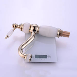 Fregadero de agua montado en cubierta, grifo mezclador de lavabo para hotel, baño exquisito, buen precio - Product Image 4