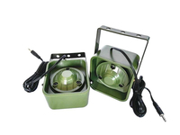 Haut-parleur d'extérieur pour la chasse aux oiseaux, 6 ohms 50W, carré, MP3, pour hiboux, dindes, oies, corbeaux, canards - en plastique résistant à l'eau