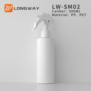 ठीक धुंध 500 मिलीलीटर पालतू सफेद गुलाबी लाल नीले हरे रंग की प्लास्टिक स्प्रे बोतल ट्रिगर स्प्रेयर के साथ - Product Image 2