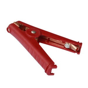 Pince crocodile Kelvin à ressort en cuivre avec boîtier en nylon de grande taille 300A - Product Image 1