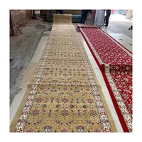Tapis de prière musulman moderne de luxe tissé à la machine sur mesure de haute qualité pour la mosquée Taiyi, tapis mural intégral pour le Ramadan