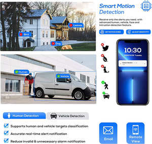 Cámara IP de 8MP con PTZ, Seguimiento Automático, Zoom Óptico 3X, Detección de Movimiento, Audio Integrado, Visión Nocturna IR, DWDR, H265+ - Product Image 5