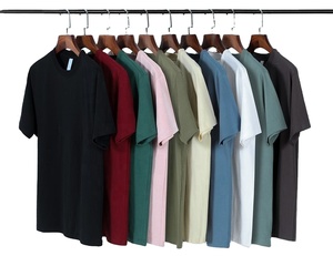 เสื้อยืดผู้ชายผ้าคอตตอน 100% 250 แกรม พิมพ์ซิลค์สกรีนคุณภาพสูง เป็นมิตรกับสิ่งแวดล้อม แห้งเร็ว แบบเรียบง่าย สำหรับงานพิมพ์ตามสั่ง จำนวนมาก - Product Image 2