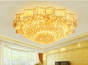 Lámpara de Techo LED de Cristal para Dormitorio, Decorativa, Contemporánea, de Lujo, para Sala de Estar, Diseño de Sala de Exposiciones - Product Image 3
