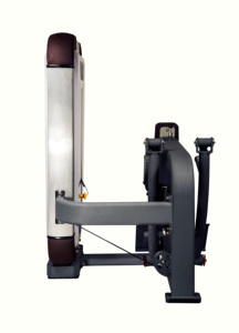 Équipement de musculation professionnel LMCC, <span class=keywords><strong>machine</strong></span> d'entraînement à la musculation des deltoïdes arrière, <span class=keywords><strong>machine</strong></span> de musculation commerciale pour l'extension dorsale assise - Product Image 5