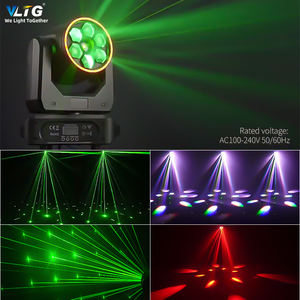 Barato 7*15W 4in1 RGBW 7 Bee Eyes Beam Pixel Control Zoom Led Cabeza móvil Wash Light para DJ Disco - Product Image 6