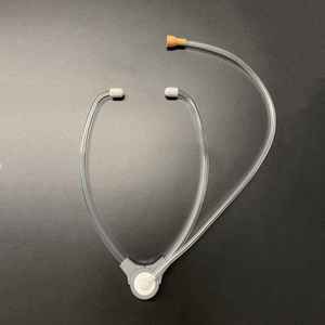 Tube d'écoute en plastique pour aides auditives Stetoclip avec amortisseur pour le test des aides auditives - Product Image 1