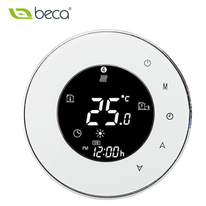 Beca BHT-6000 WiFi AC Graffiti Thermostat <span class=keywords><strong>Nest</strong></span> Type Régulateur de température ambiante sans fil Écran tactile LCD pour pièces de chauffage par le sol - Product Image 5