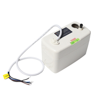 Mini pompe de vidange automatique silencieuse en PVC pour condensats d'air conditionné domestique