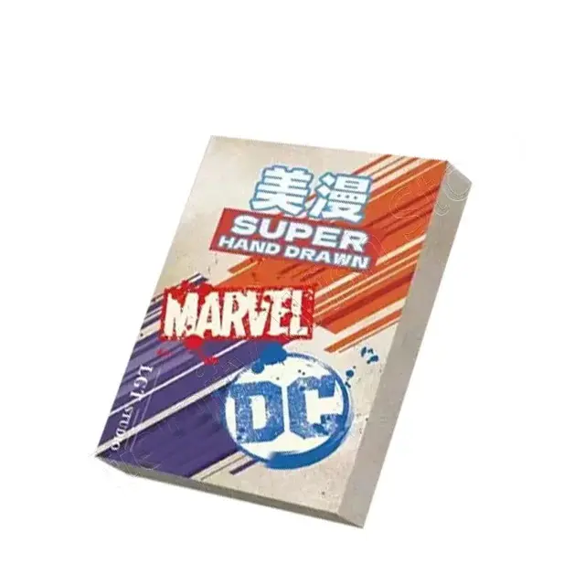 Google vente en gros cartes dessinées à la main originales Marvels America Captain Jouets Cadeaux Iron Spider Supermen man cartes peintes à la main