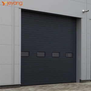 <span class=keywords><strong>Porte</strong></span> <span class=keywords><strong>sectionnelle</strong></span> industrielle en panneaux sandwich en acier durable <span class=keywords><strong>avec</strong></span> <span class=keywords><strong>porte</strong></span> piétonne intégrée - Product Image 1