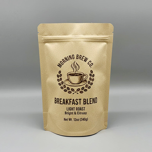 Pochette à fermeture éclair en papier d'aluminium pour <span class=keywords><strong>poudre</strong></span> alimentaire debout en plastique refermable personnalisé Sacs en mylar kraft - Product Image 5