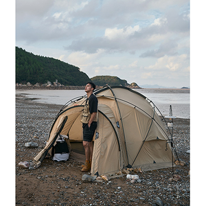 Carpa Domo de Estilo Moderno OEM con Poste de Fibra de Vidrio, Una Habitación, Cuatro Estaciones, Apertura Rápida Automática para 1-2 Personas, Portátil para <span class=keywords><strong>Camping</strong></span> - Product Image 2