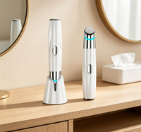 Handheld beauty huidverzorgingsapparaat met vibratie en warmte voor dagelijkse gezichts- en oogverzorging thuis
