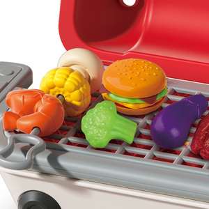 Nouveauté : Ensemble de jeu de cuisine BBQ pour enfants, <span class=keywords><strong>jouet</strong></span> de simulation de <span class=keywords><strong>chef</strong></span>, barbecue d'extérieur pour enfants - Product Image 5