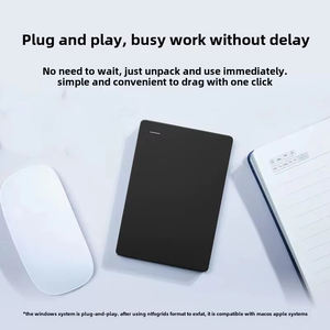 قرص صلب خارجي محمول عالي السرعة USB 3.0 متوافق مع أجهزة ماك وأجهزة الألعاب، سعة 1.5 تيرابايت/1 تيرابايت، سهل الاستخدام - Product Image 4