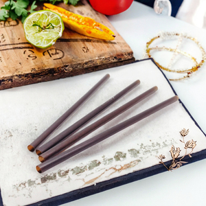 Tùy chỉnh thân thiện với môi phân hủy sinh học PLA uống rơm dùng một lần cà phê căn cứ rơm cho các bên cắm trại gói màu - Product Image 3