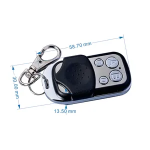 YET026 Deux boutons longue distance sans fil rf smart ouvre-porte coulissant télécommande universelle interrupteurs à clé portes de garage