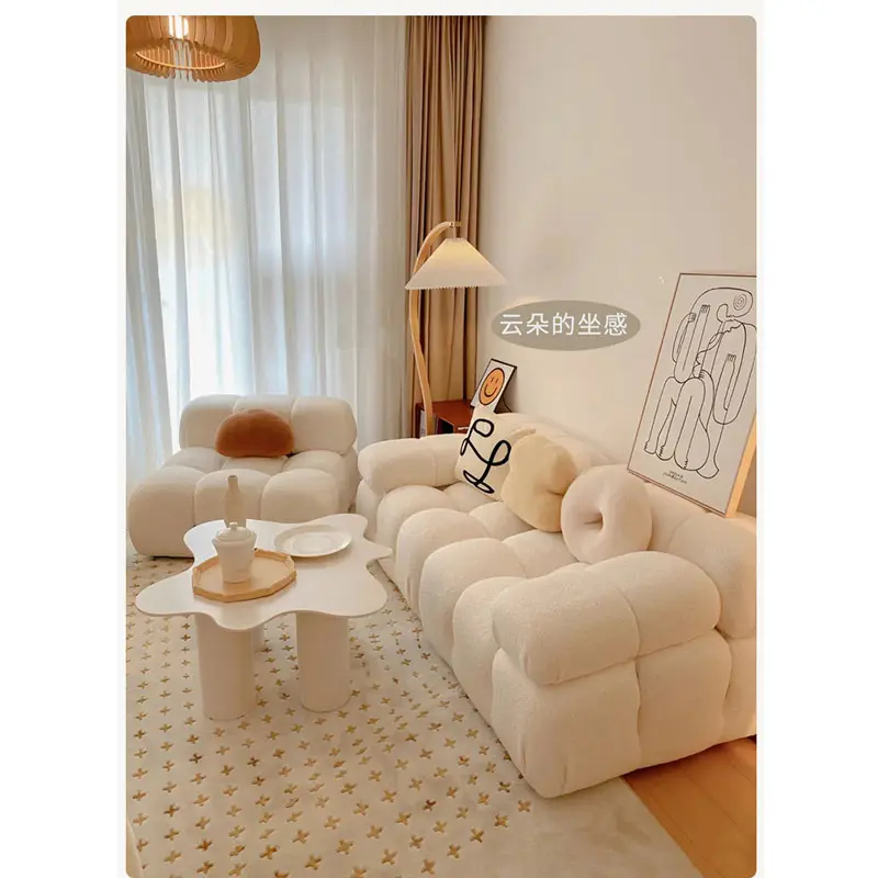 Крытый диван набор мебели светло-роскошный кремовый диван для гостиной деревянный современный диван для спальни