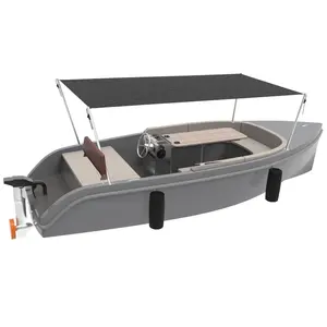 Ecocampor Luxury Sport Crusing Sailing Recreational Aluminum Boat for Sale