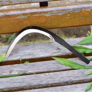 Falce <span class=keywords><strong>con</strong></span> Lama in Acciaio e <span class=keywords><strong>Manico</strong></span> in Legno per Giardinaggio, Agricoltura e Coltivazione - Product Image 5