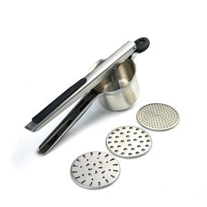 Wholesale Kitchen Accessories Potato Masher Professional Stainless Steel Mash Potato Ricer Masher/ <strong>Fruit</strong> <strong>Press</strong> - Product Image 4