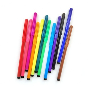 Rotuladores de Dibujo Artísticos Personalizados de Fábrica, Material Escolar, 12 Colores, Rotuladores de Punta de Fieltro para Niños - Product Image 3