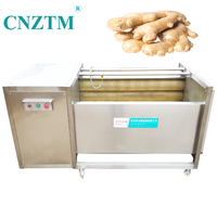 Automatische groente-, wortel- en aardappelenschilmachine voor wortels, aardappelen, gember, voedselbereiding, fabrieksgebruik