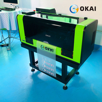 OKAI DTF A3 Printer DTF Dua Xp600, Lebar Cetak 30Cm, Mesin Oven Kocok dengan Bubuk