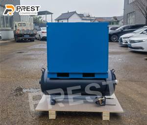 Prezzo all'ingrosso <span class=keywords><strong>PREST</strong></span> PR7A-10DG 5.5kw Vite All-in-One compressore d'aria industriale intelligente a frequenza variabile aria - Product Image 3