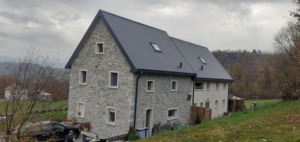 Ardogres Flat Slate Black Pentax 25X40 Hurricane-Proof Design Frost-Resistant <b>Roof</b> <b>Tiles</b> For Houses - Product Image 2