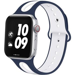 Silicone souple Sport bandes Iwatch pour <span class=keywords><strong>l</strong></span>'<span class=keywords><strong>apple</strong></span> <span class=keywords><strong>Watch</strong></span> Series 5/4/<span class=keywords><strong>3</strong></span>/2/1 - Product Image 2