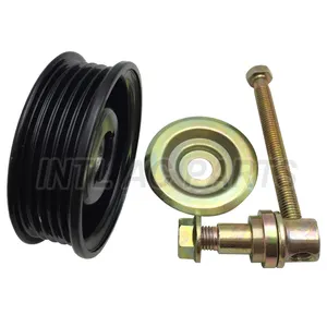 ล้อปรับความตึงเครื่องปรับอากาศอัตโนมัติ/รอกปรับความตึงอัตโนมัติ6301แบริ่ง5PK รอก - Product Image 1