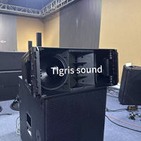 Peralatan Suara Line Array Aktif 2 Arah HDL 30A Dual 10 Inch, Sistem Musik Speaker Bertenaga, Speaker Outdoor untuk Panggung