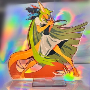 Expositor <span class=keywords><strong>de</strong></span> acrílico transparente OEM/ODM, figura <span class=keywords><strong>de</strong></span> zorro Waifu <span class=keywords><strong>de</strong></span> acrílico, decoración <span class=keywords><strong>de</strong></span> escritorio Elva <span class=keywords><strong>de</strong></span> 7 pulgadas - Product Image 1