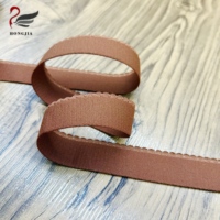 Vente directe usine – Bande élastique en polyamide doux de 25 mm avec bord picoté, élastique festonné pour bretelles de soutien-gorge
