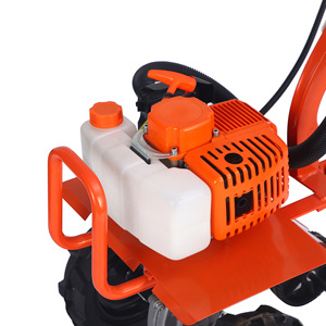 Motozappa <span class=keywords><strong>a</strong></span> <span class=keywords><strong>Benzina</strong></span> 52CC, 2 Tempi, 2.5kW, 3.4HP, Coltivatore da Giardino, Motozappa Rotativa per Terreno con Motore 8000RPM Pro - Product Image 3