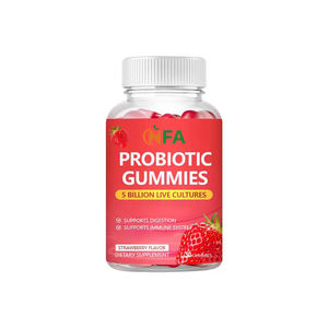 Factory Customization Probiotic Gummies with Health <b>Supplements</b> Support Bloating and Improve Immune System Gummy Candy - Product Image 1