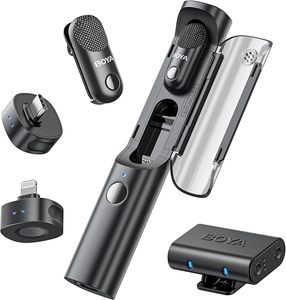 Sistema de micrófono inalámbrico <span class=keywords><strong>Magic</strong></span> para 2 personas con conector USB-C para dispositivos móviles (Ghz) - Product Image 2