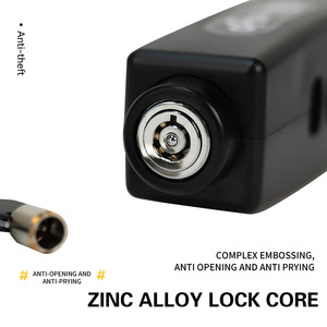 Blocco manubrio auto elettrica con freno olio <span class=keywords><strong>porta</strong></span> moto modificato antifurto bicicletta <span class=keywords><strong>serratura</strong></span> a mano con clacson comodo accessorio - Product Image 4