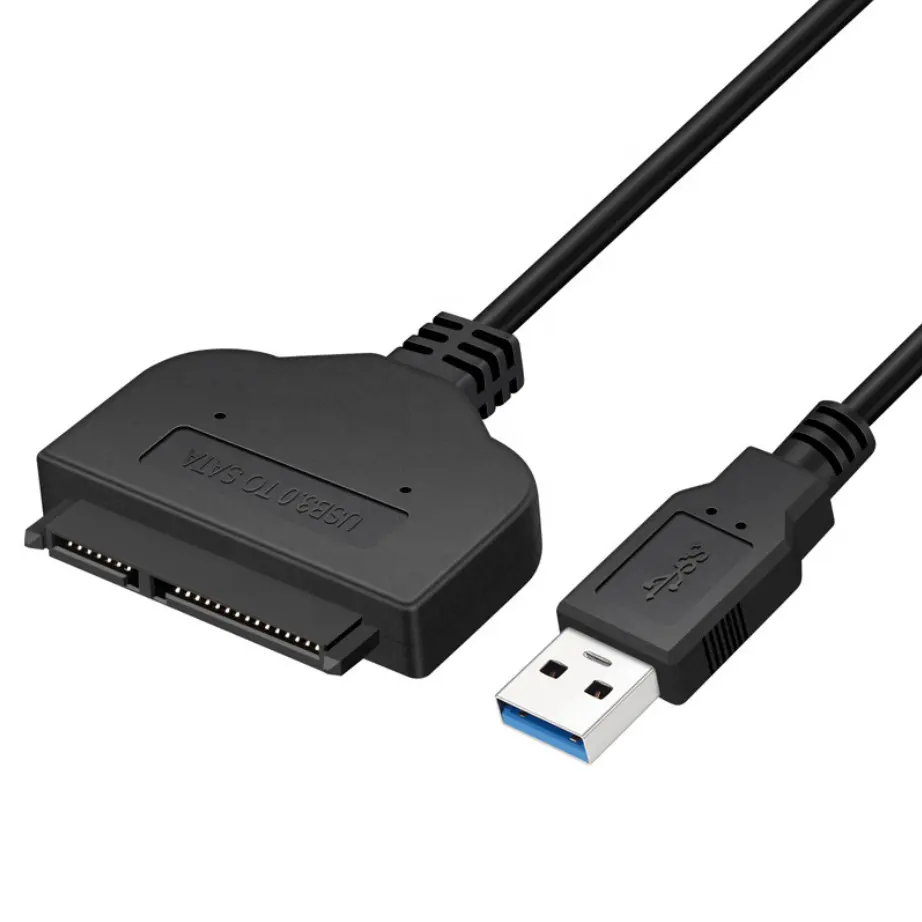 Hard Drive Adapter Cable USB 3.0 SATA External Hard Drive Adapter Cable SATA To USB Adapter Cable For 2.5 Inch SSD HDD Support UASP