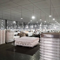 Tissu Pongee Teint 75D 190T 100% Polyester Résistant à l'Eau, Doux et Infroissable, pour Vêtements, Textiles de Maison, Doublures et Sacs pour Hommes et Femmes
